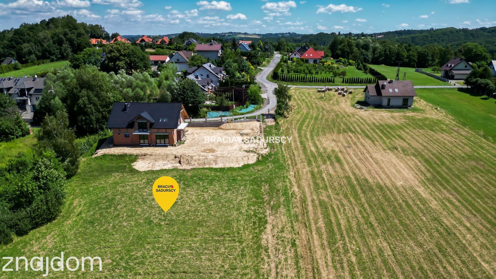 6 arów budowlanej, piękna panorama, Mogilany - zdjęcie 4