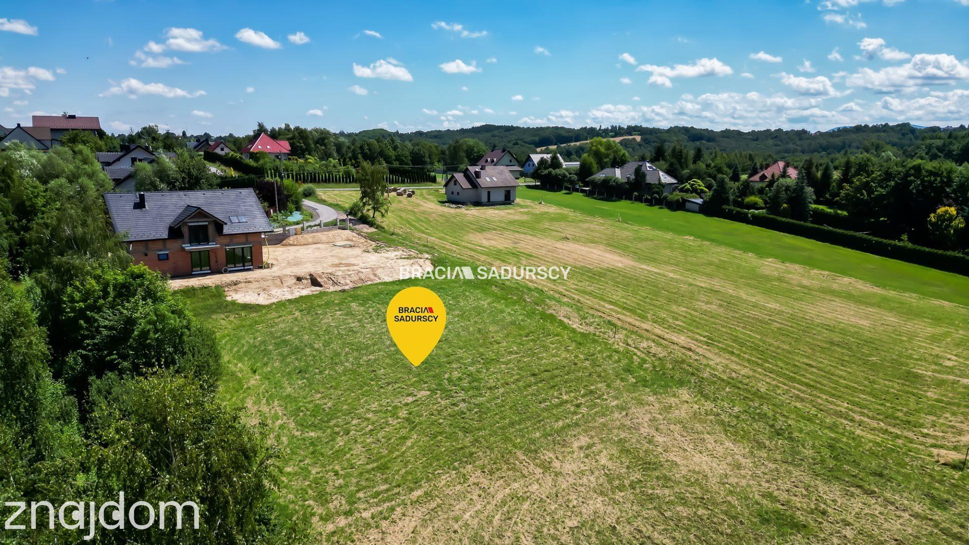 6 arów budowlanej, piękna panorama, Mogilany - zdjęcie 5