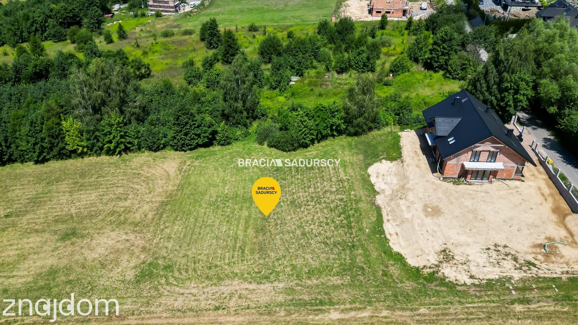 6 arów budowlanej, piękna panorama, Mogilany - zdjęcie 9