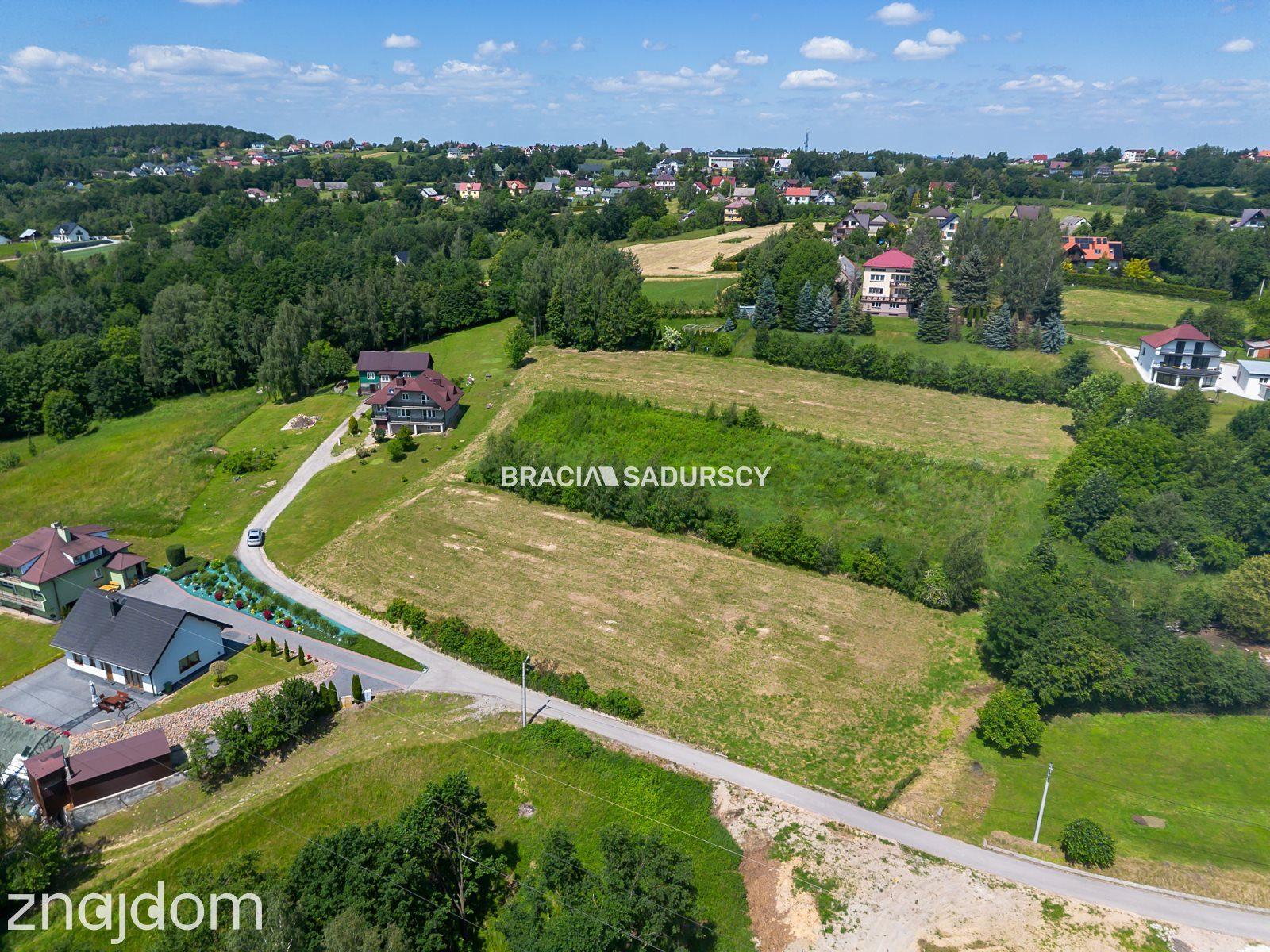 Działka widokowa w Byszynac 13 arów gm.Wieliczka - zdjęcie 6