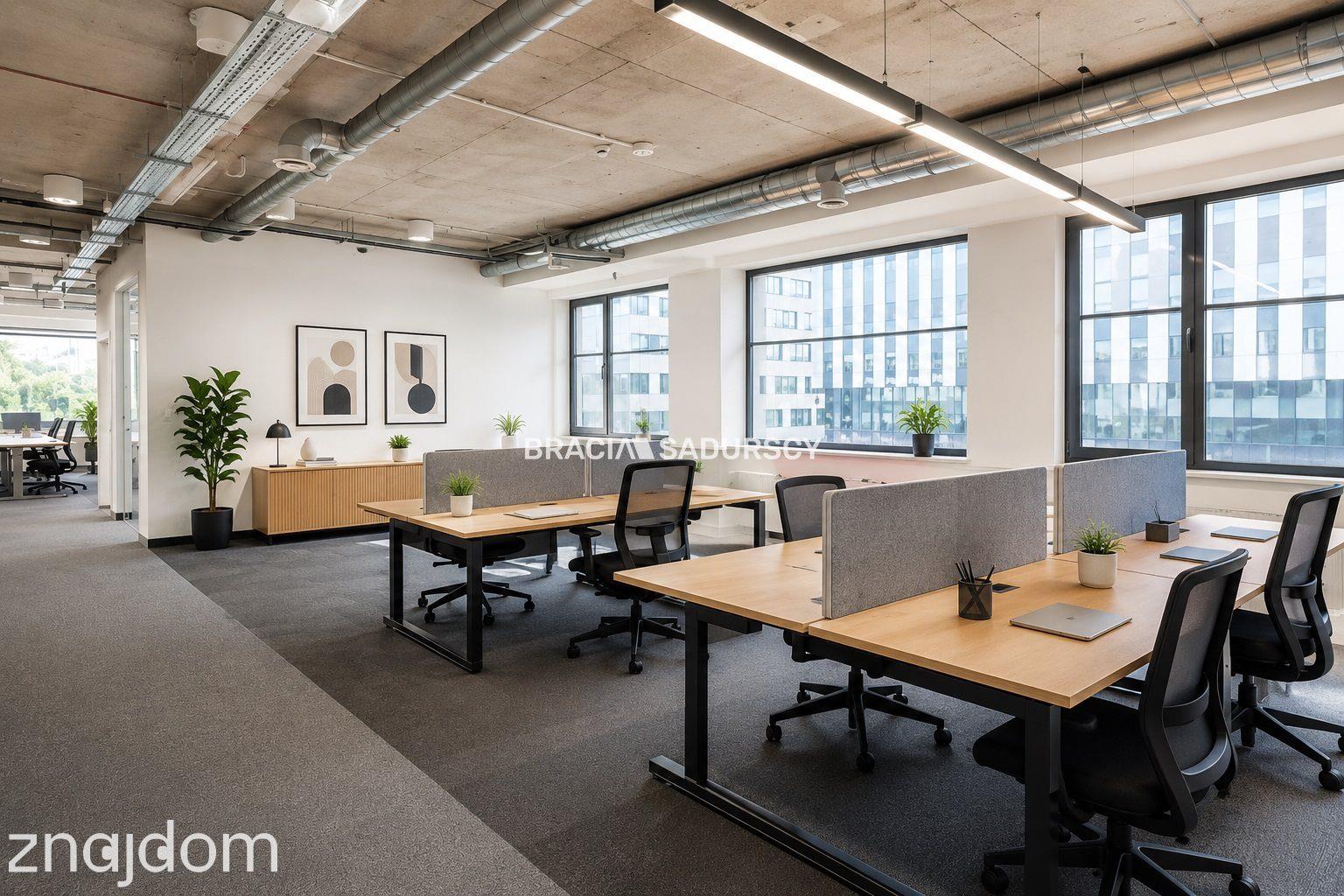 Wykończony lokal biurowy 392 m² do wynajęcia