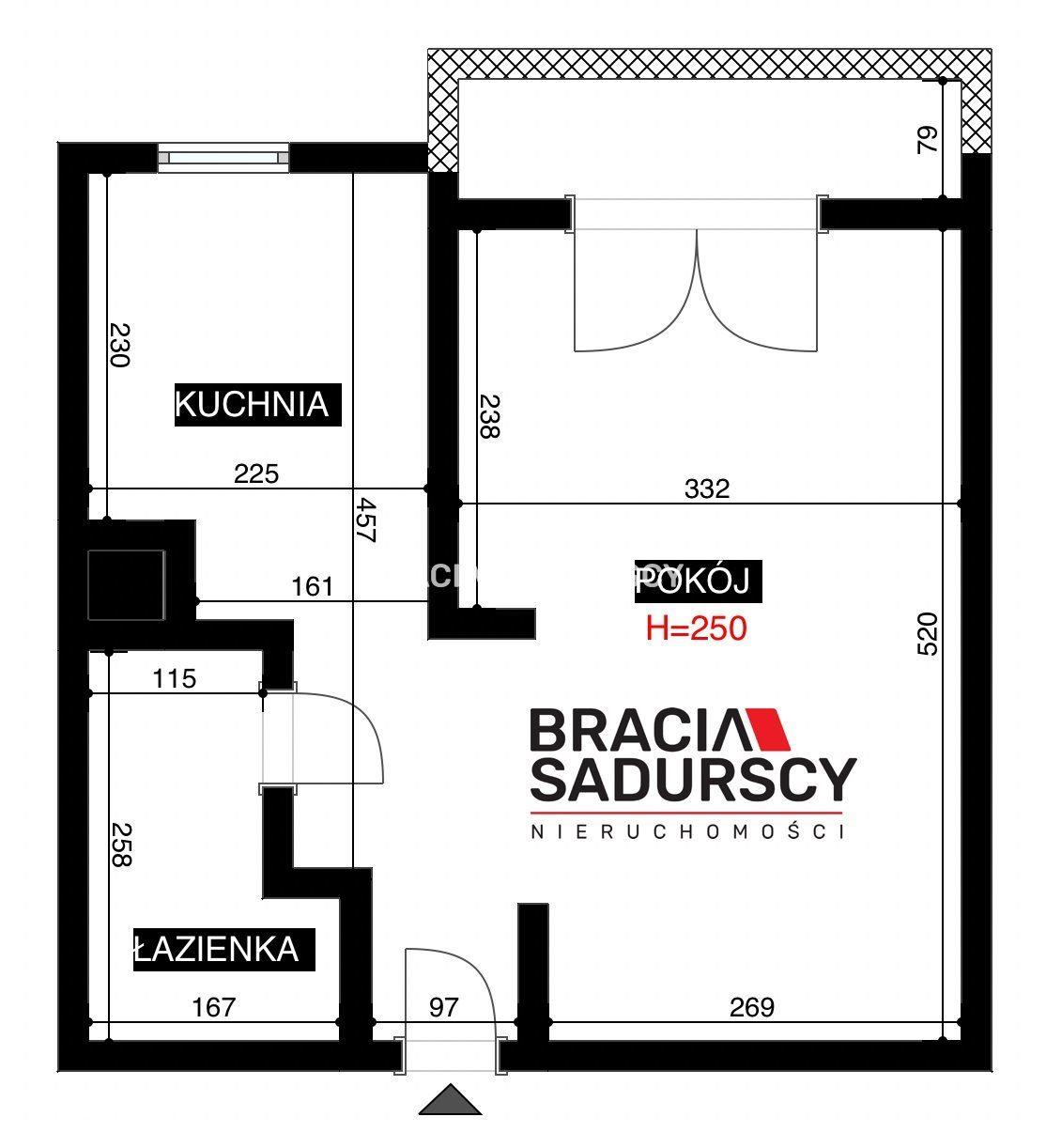 studio z oddzielną kuchnią/Ruczaj/duzo m.parkingow - zdjęcie 3