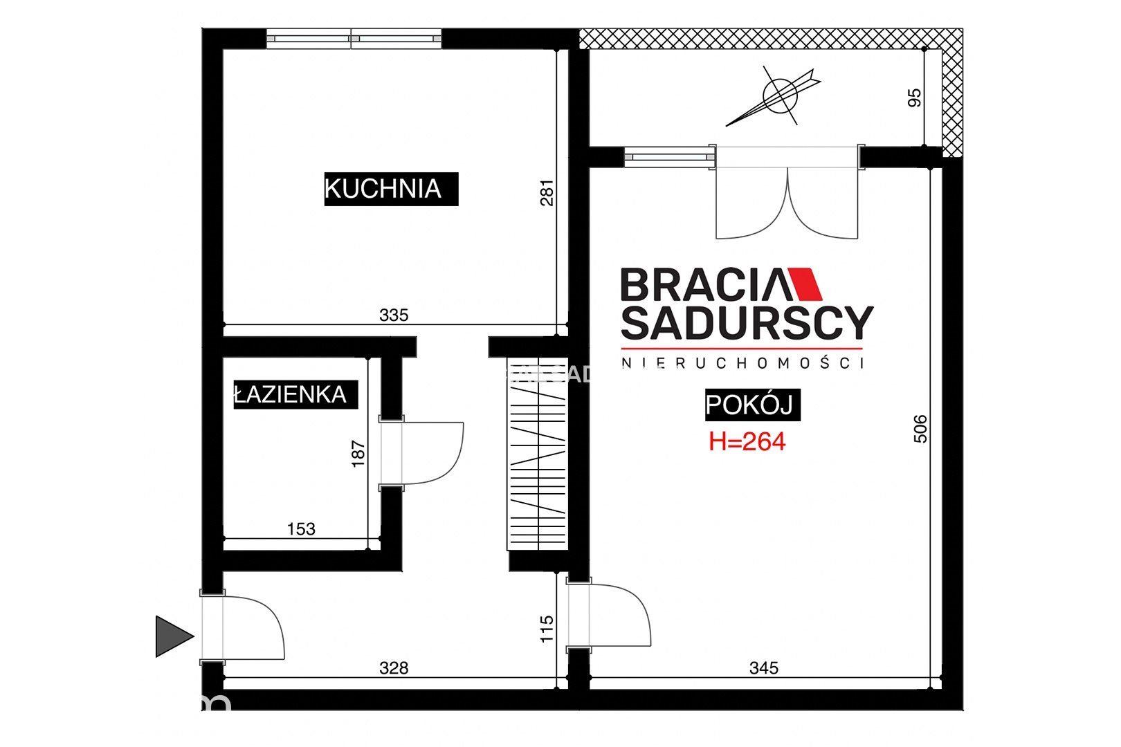 Klimatyczne 38,86 m² z loggią w sercu Podgórza. - zdjęcie 37