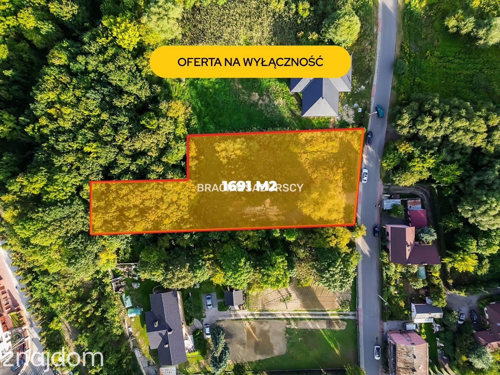 Działka budowlana | 1691 m² | MPZP | Słomniki