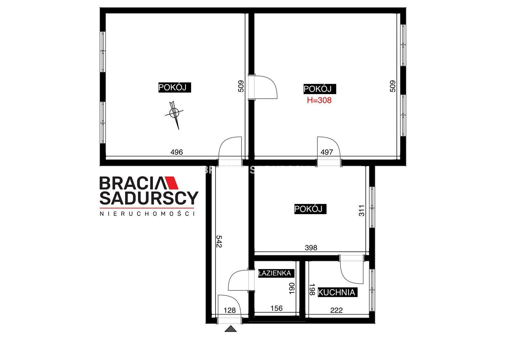 3 POKOJE | 78 M² | BOREK FAŁĘCKI | DUŻE POKOJE - zdjęcie 48