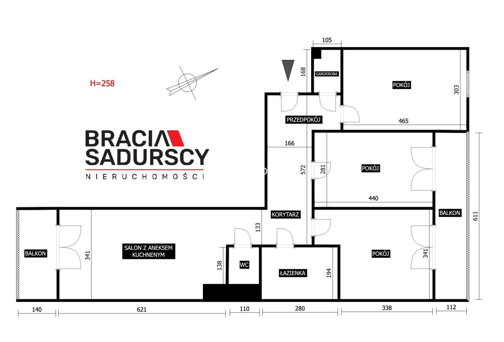 4 pokoje| 82,97 m²| 2 balkony| blok 2022| garaż - zdjęcie 4