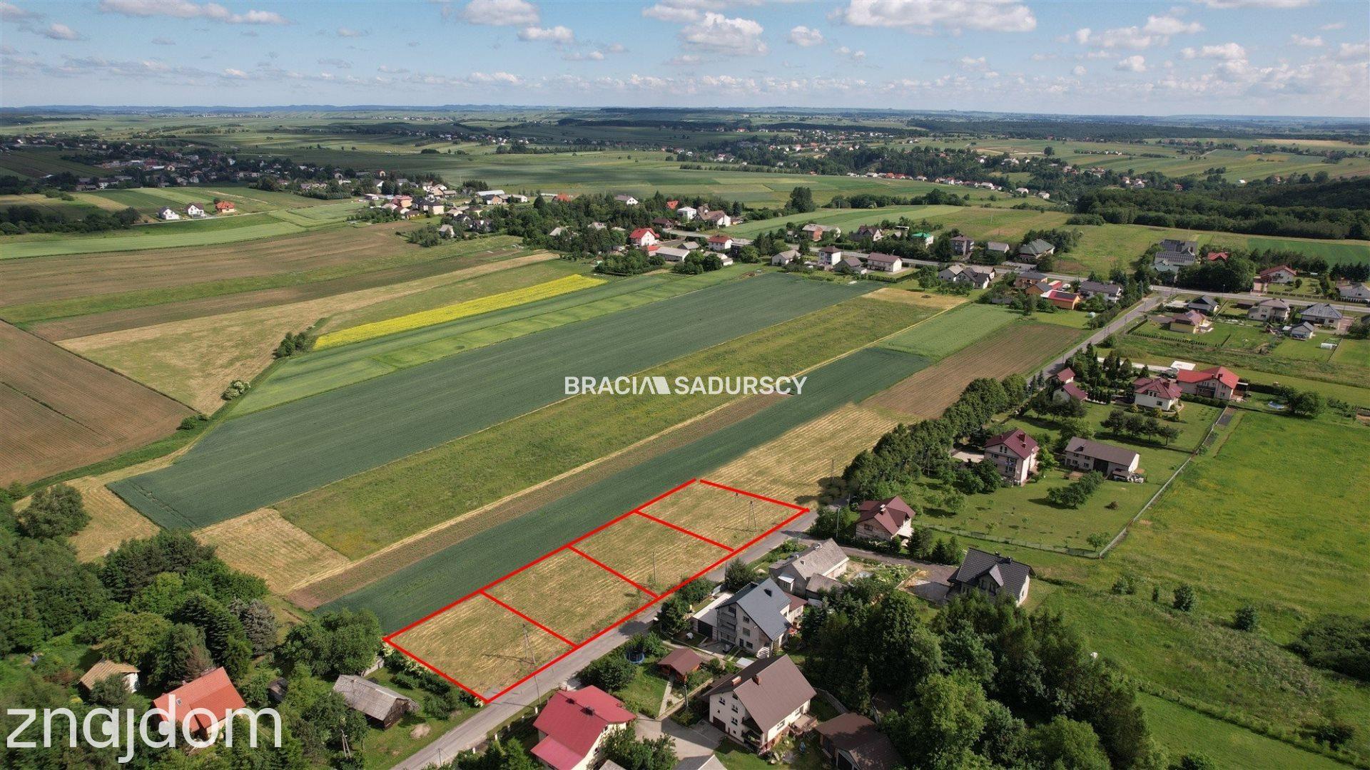 Działki budwlane o pow. 900 m2 w Jerzmanowich
