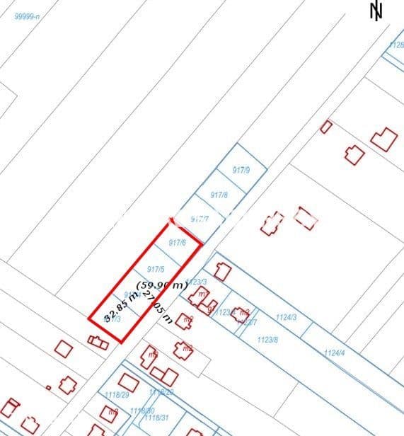 Działki budwlane o pow.  900 m2 w Jerzmanowich - zdjęcie 3