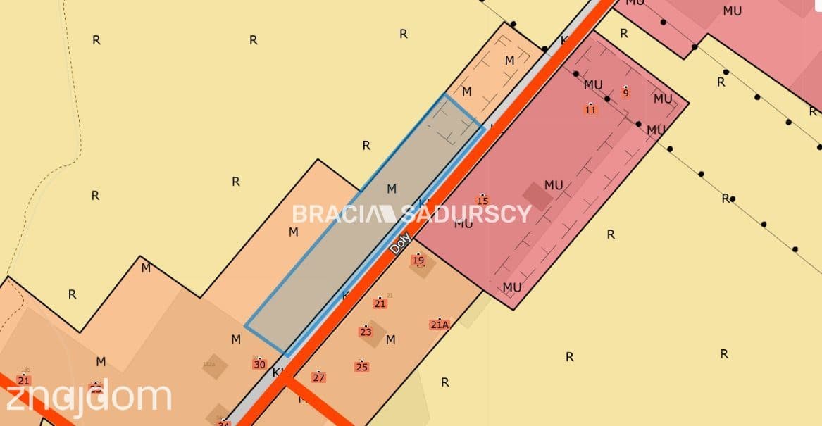 Działki budwlane o pow.  900 m2 w Jerzmanowich - zdjęcie 4