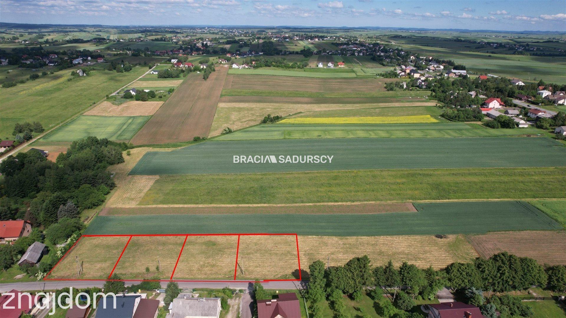 Działki budwlane o pow.  900 m2 w Jerzmanowich - zdjęcie 6