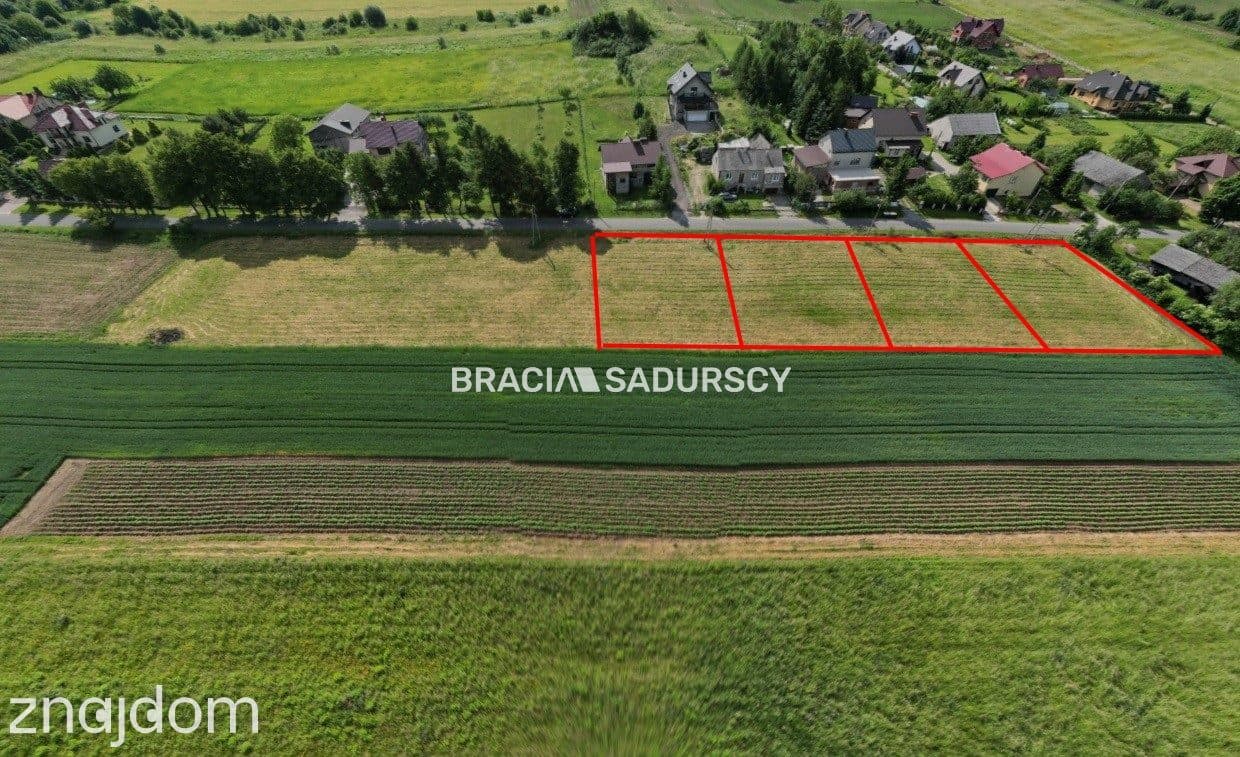 Działki budwlane o pow.  900 m2 w Jerzmanowich - zdjęcie 7