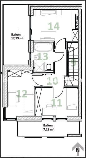 Nowoczesny dom z zielonej okolicy 150m2 - zdjęcie 5