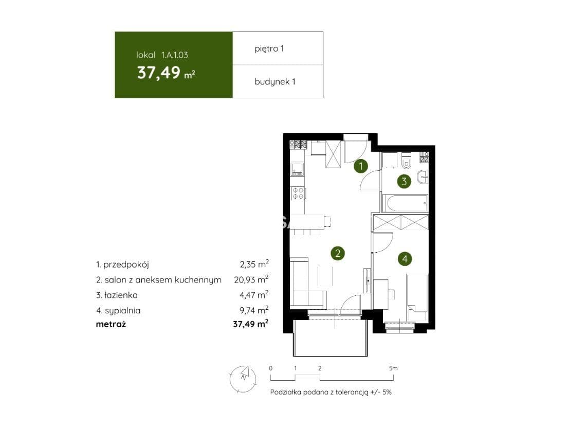 Smart Apartament na Prądniku Białym blisko Zieleni - zdjęcie 5
