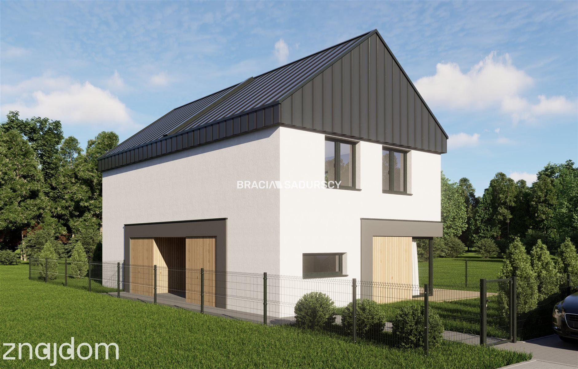 3pok.65m2 dwupoziomowe/nowoczesna bryła budynku - zdjęcie 5