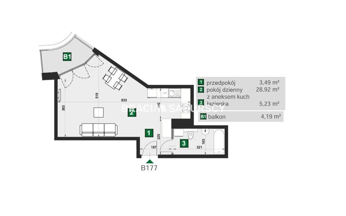 Grzegórzki - nowe luksusowe apartamenty - zdjęcie 11