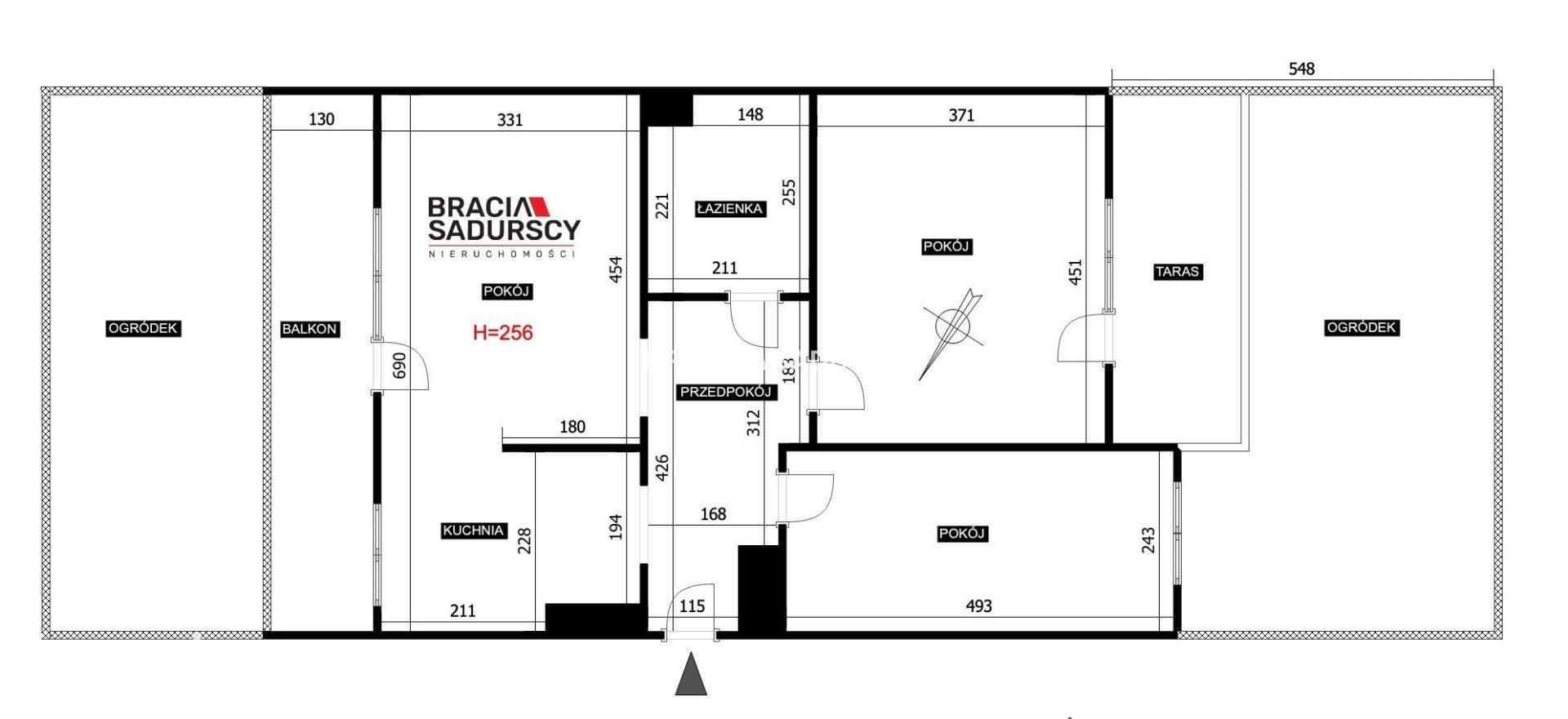3 pok|dwa ogródki |duży balkon|ul. Lubostroń - zdjęcie 28