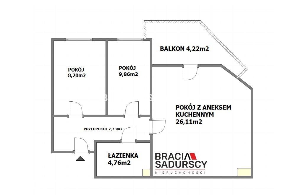 3-pokojowe mieszkanie z balkonem | Żabiniec - zdjęcie 14