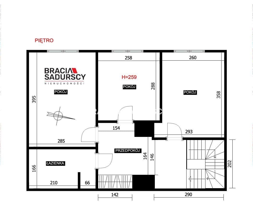 Duże dwupoziomowe mieszkanie|5 pokoi| 88,8 m2| - zdjęcie 4