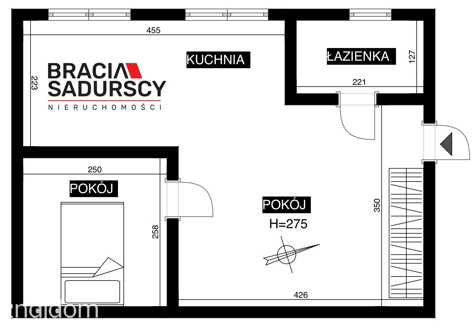Mieszkanie 2-pokojowe w ścisłym centrum Krakowa! - zdjęcie 3