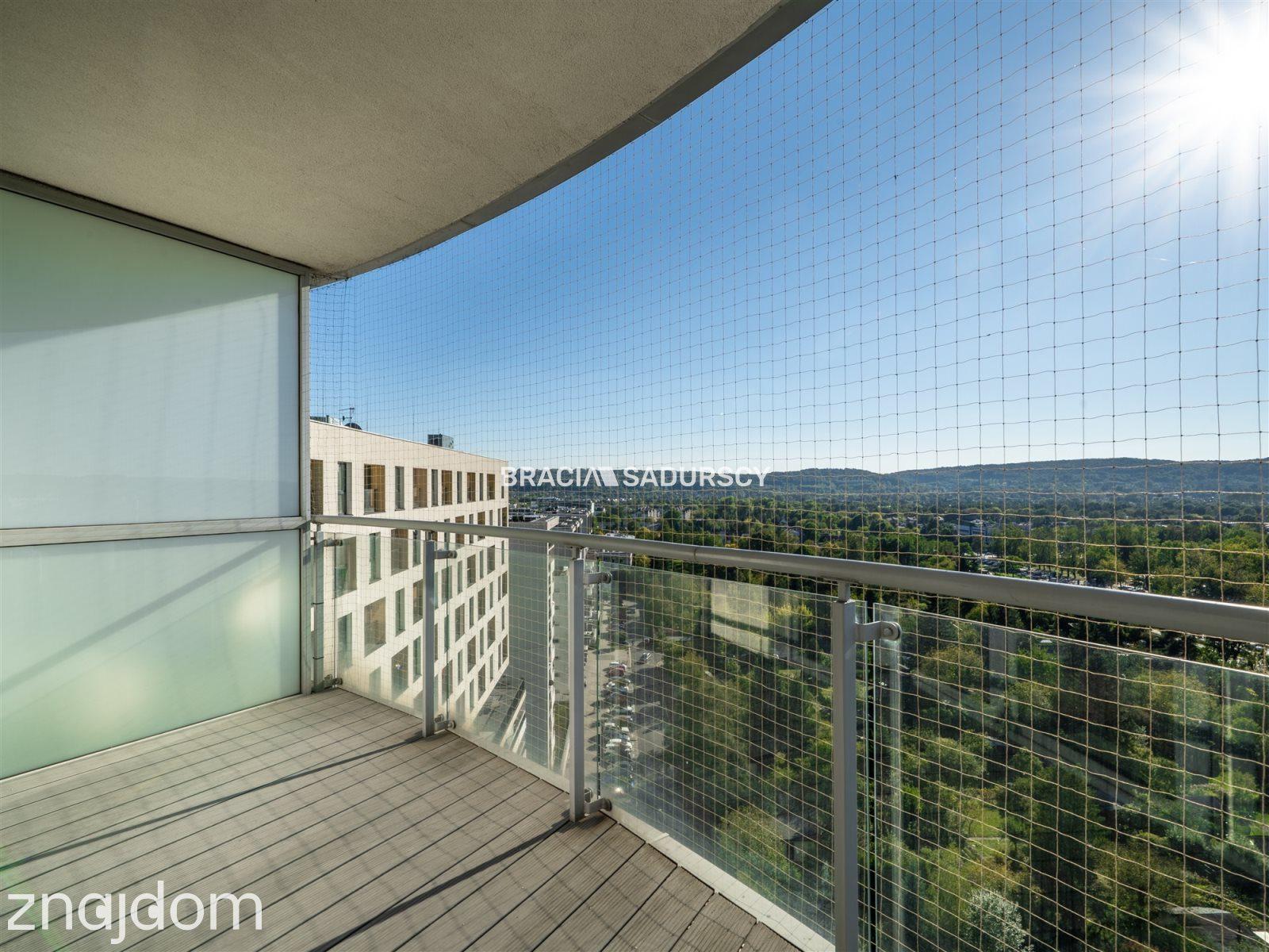 Bronowice Salwator Tower 13 piętro widok balkon - zdjęcie 39