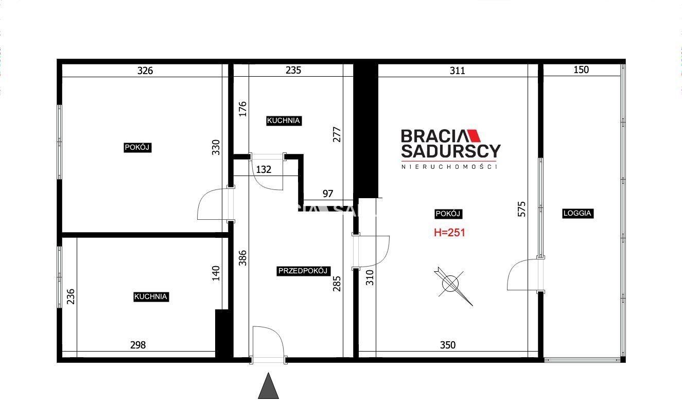 2 POKOJE | 52 m² | BALKON | OSOBNA KUCHNIA | - zdjęcie 3