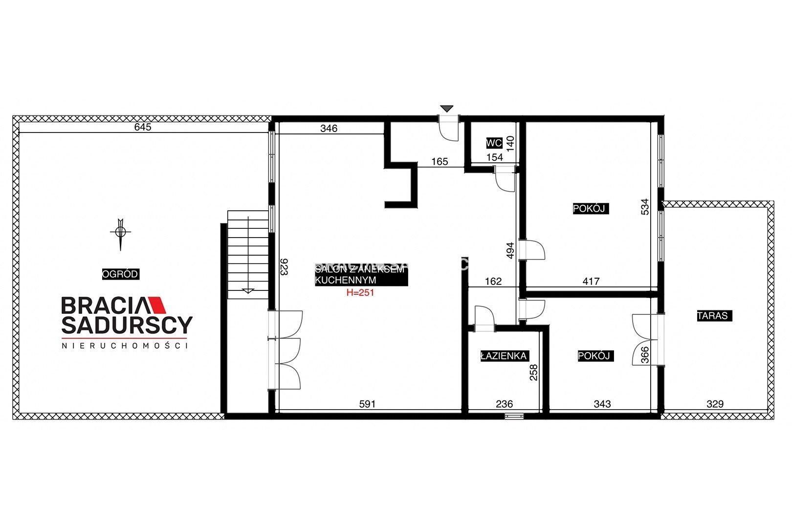 Apartament ul. Wesele 120m z Ogrodem/ 2 tarasy - zdjęcie 3
