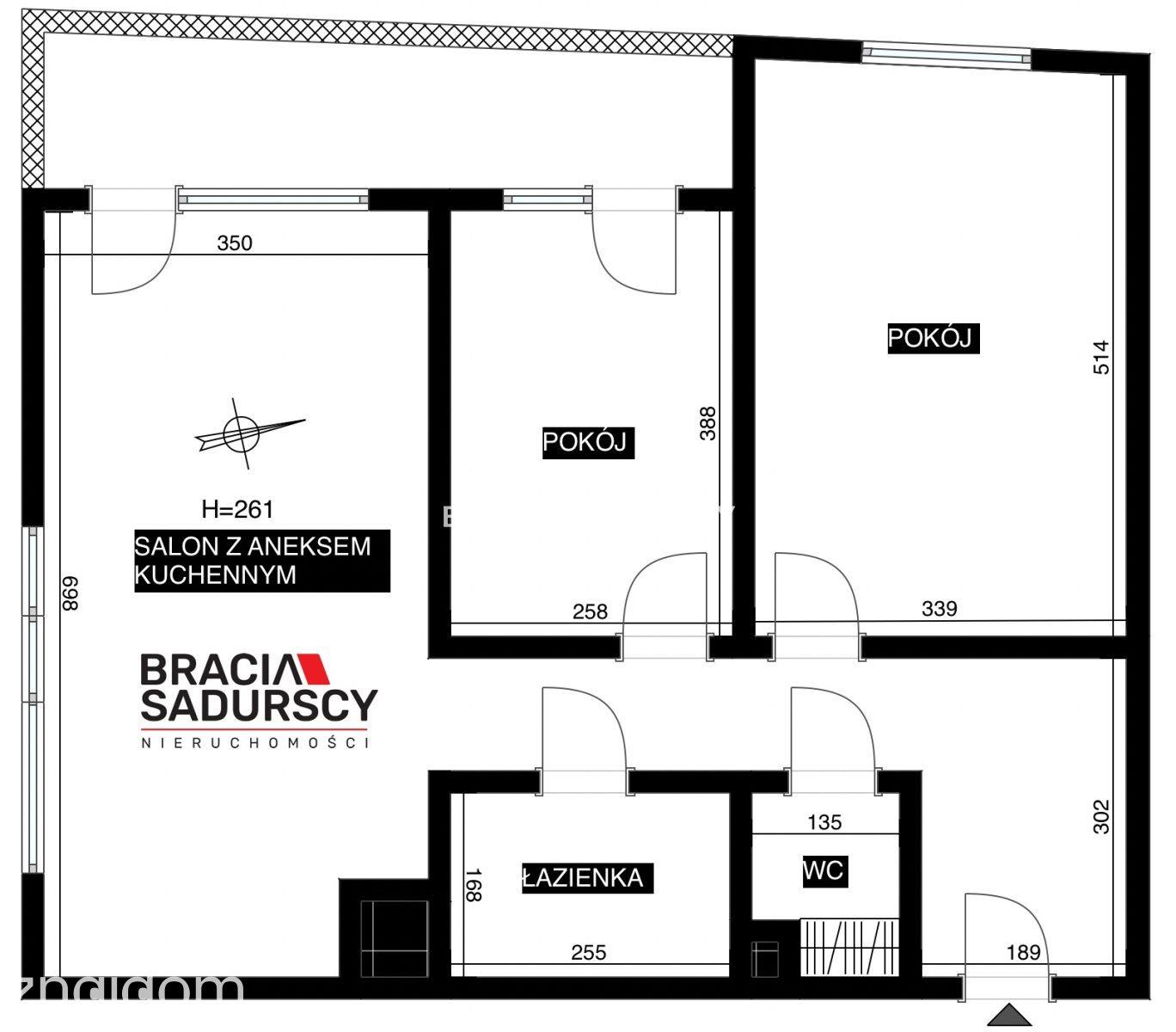 Nowe 3 pok Górka Narodowa 70 m2 Widok na Lasek - zdjęcie 15