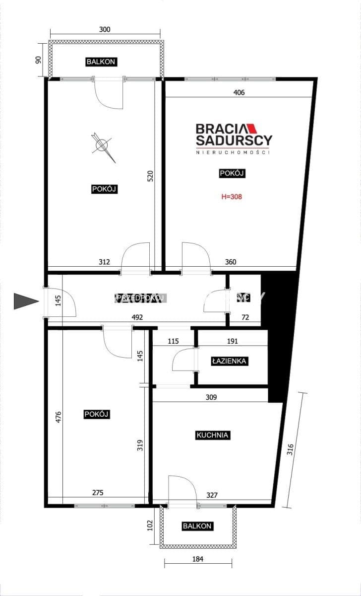 73m², kamienica,3 pokoje, 2 balkony | Klimatyzacja - zdjęcie 39