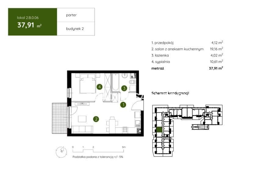 Smart Apartament na Prądniku Białym blisko Zieleni - zdjęcie 5