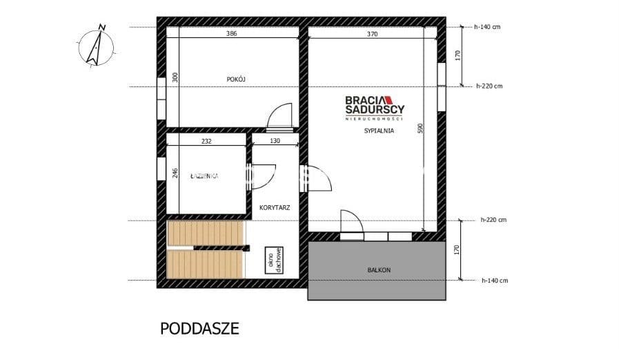 DOM 100M2 SZCZYRZYC 4 POKOJE CENTRUM 5 ARÓW - zdjęcie 5