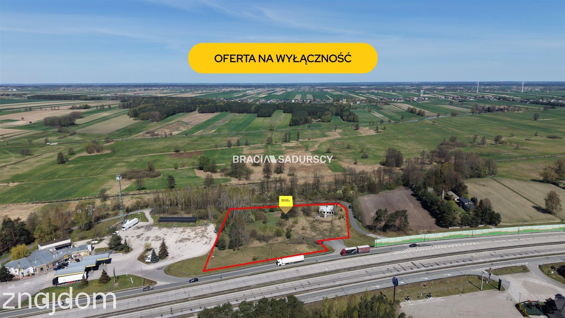 Teren inwestycyjny - Wolbórz| zjazd z S8| 9459 m²