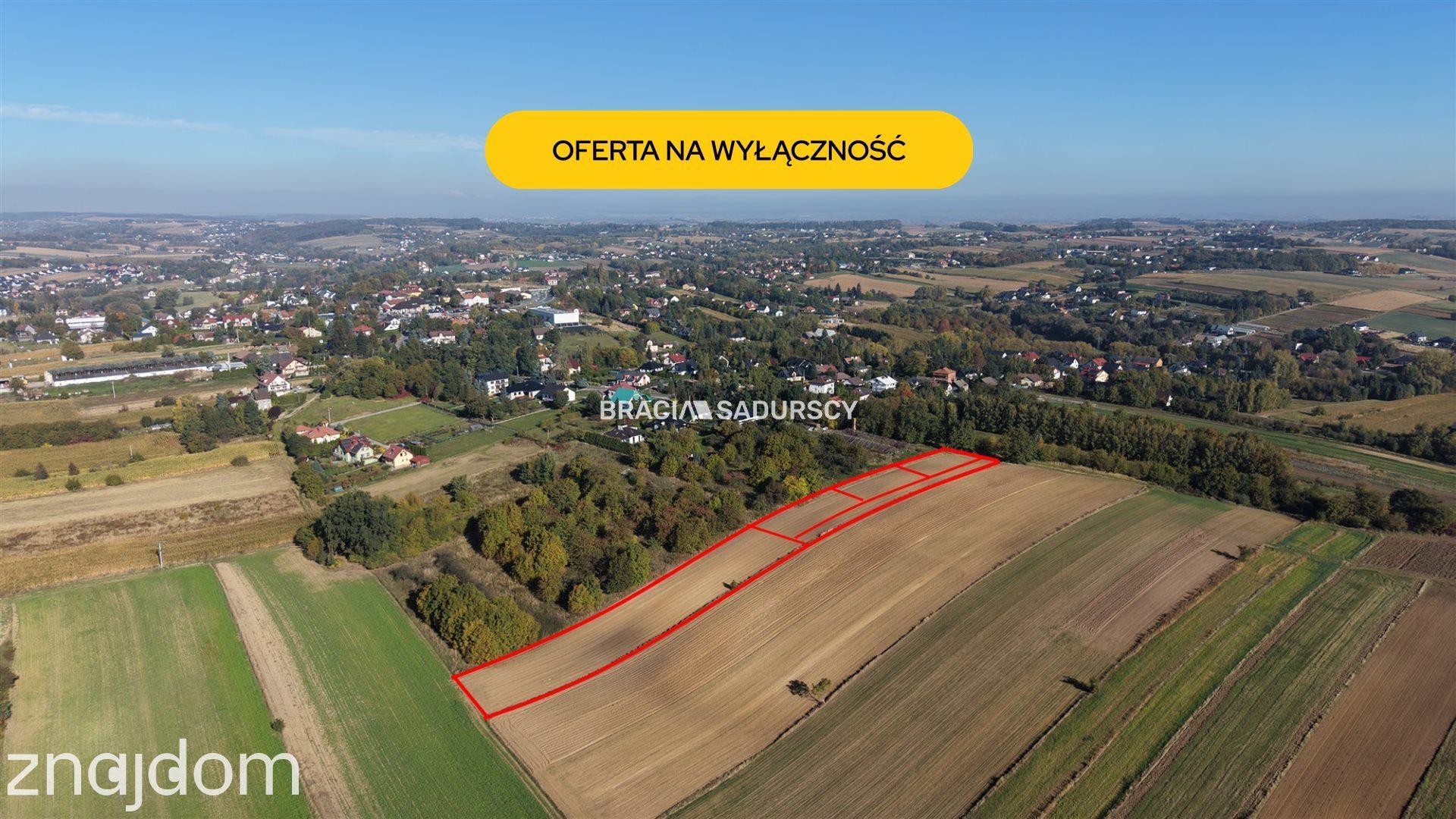 Duża działka Kocmyrzów