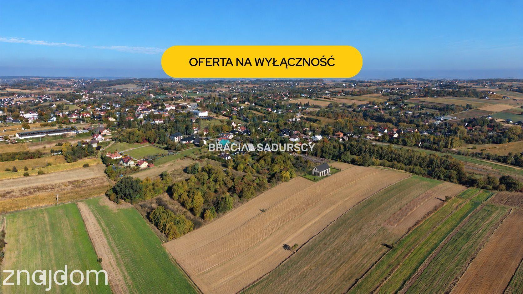 Działka Budowlano- usługowa, Kocmyrzów 6 arów