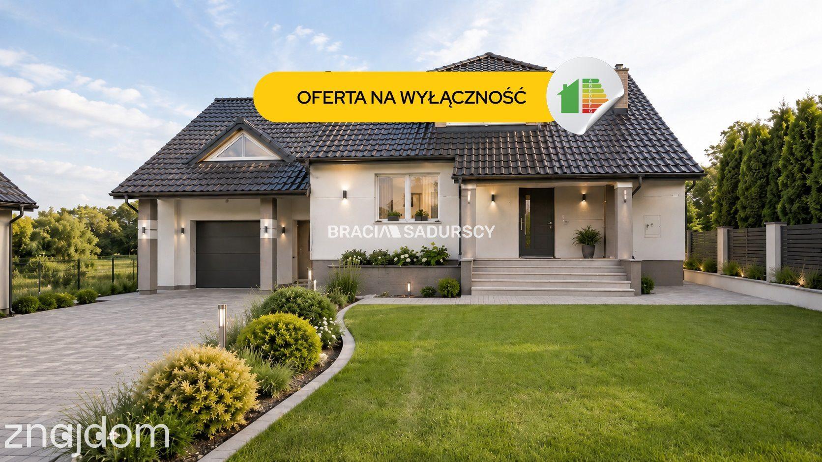 Dom z dużą działką budowlaną k. Niepołomic