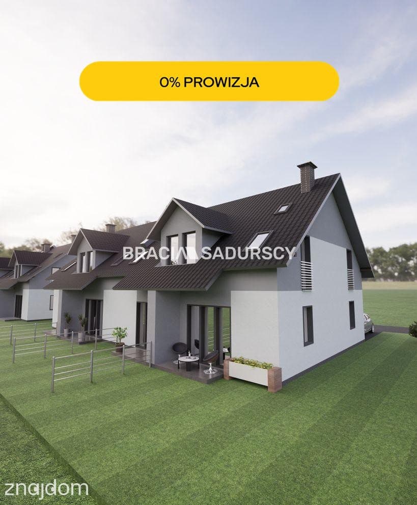 Segment w zabudowie bliźniaczej 75m2