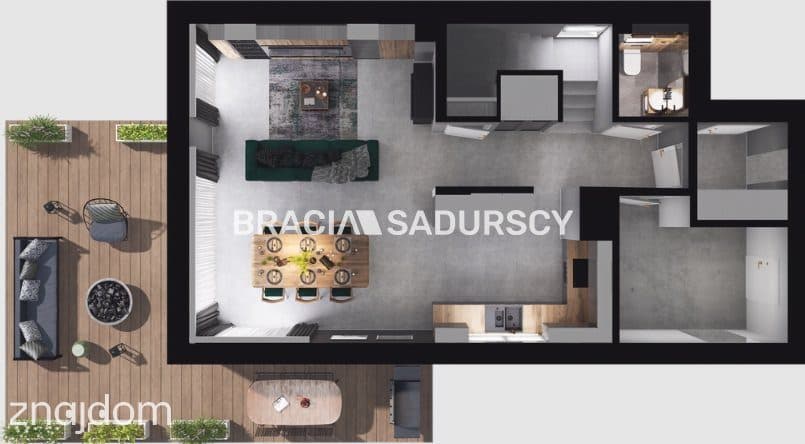 Dom Wolnostojący 140 m2 z tarasem w MNIKOWIE - zdjęcie 7