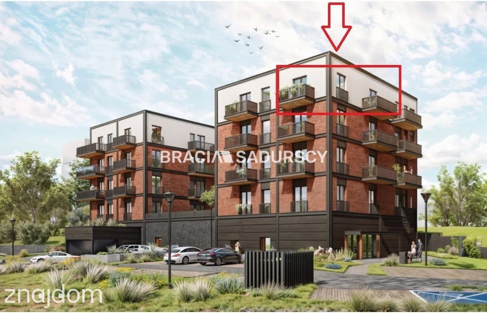 3 pok 65m2 ostatnie piętro 2 balkony winda - zdjęcie 3