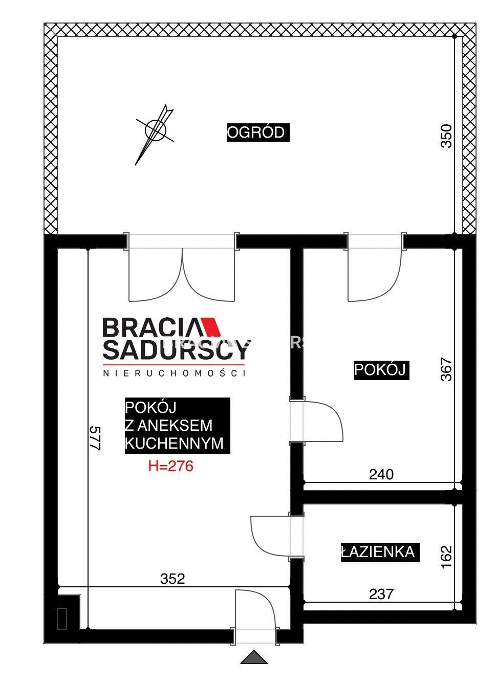2 pokoje | 33 m² | ogródek 22 m² |garaż - zdjęcie 28