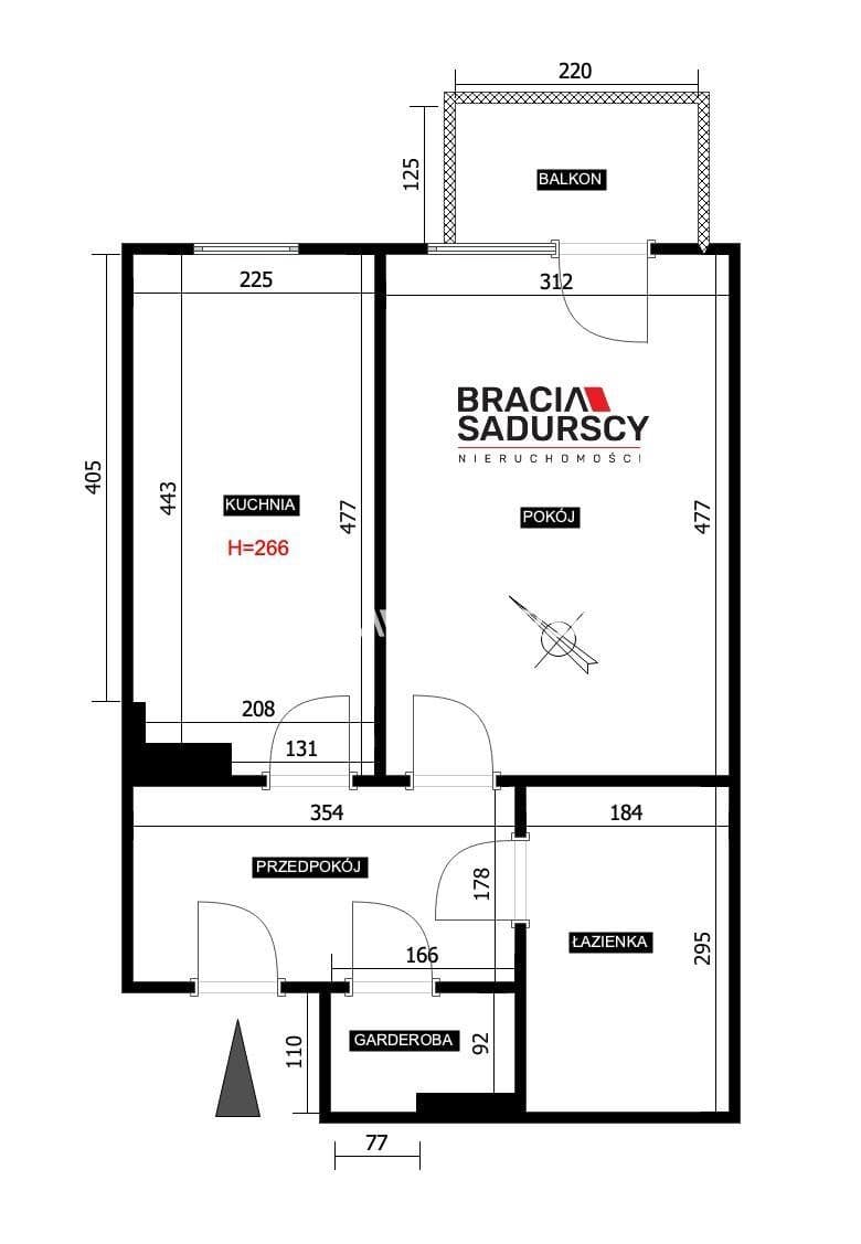 41 m² z potencjałem na 2 pokoje! Bieżanów-Prokocim - zdjęcie 3