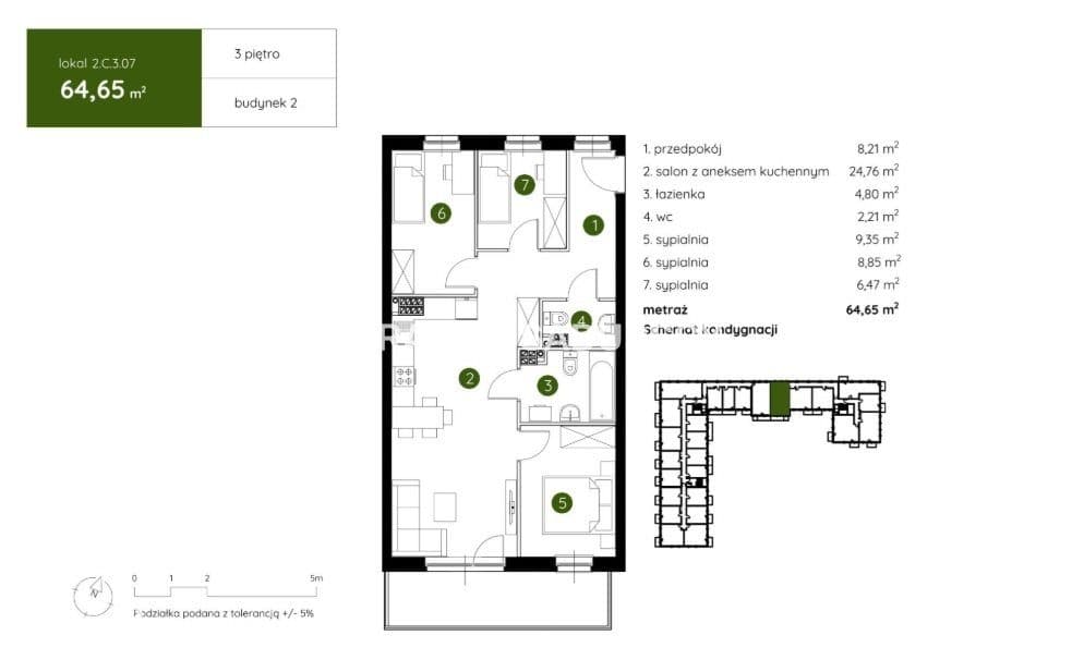 Smart Apartament na Prądniku Białym blisko Zieleni - zdjęcie 3