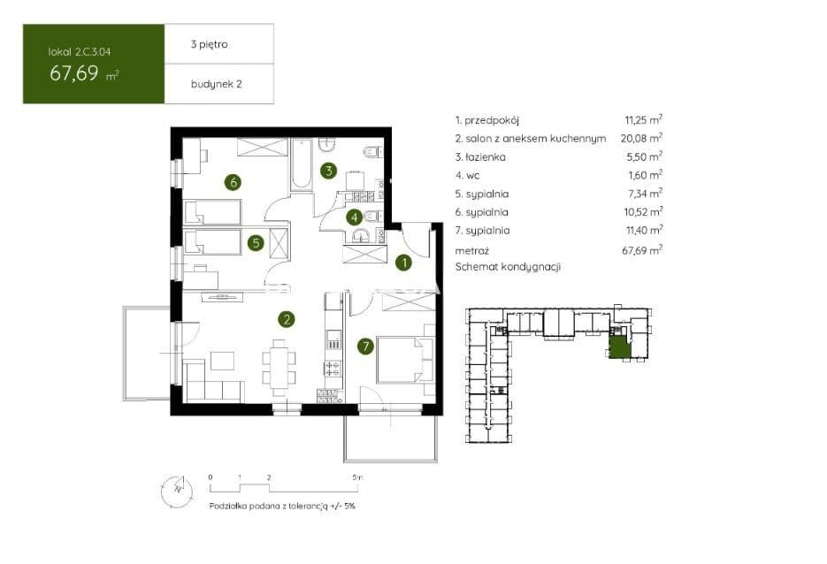 Smart Apartament na Prądniku Białym blisko Zieleni - zdjęcie 5