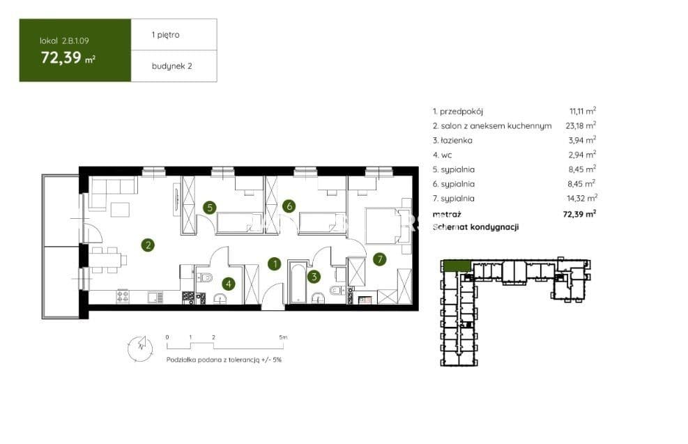 Smart Apartament na Prądniku Białym blisko Zieleni - zdjęcie 3
