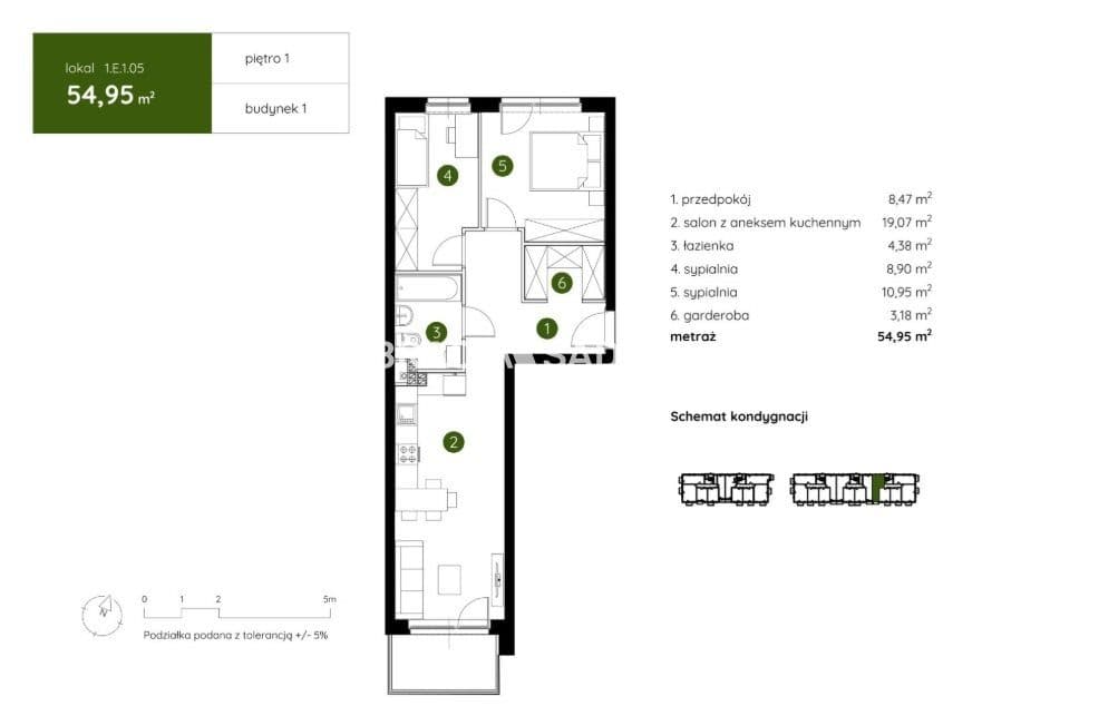 Smart Apartament na Prądniku Białym blisko Zieleni - zdjęcie 5