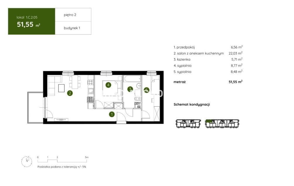Smart Apartament na Prądniku Białym blisko Zieleni - zdjęcie 3