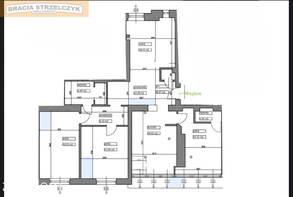 4 pokojowy apartament w kamienicy Plac Narutowicza - zdjęcie 12