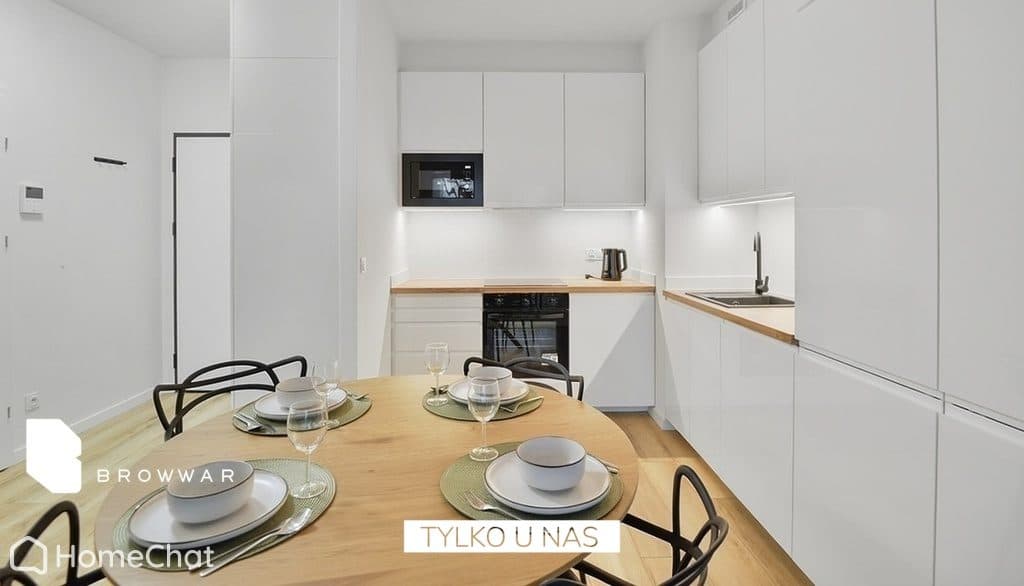 Nowoczesny apartament, 2 pokoje z balkonem
