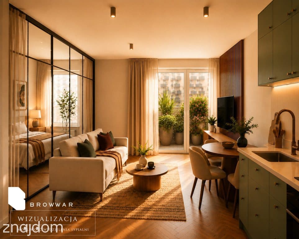 Wieża Jeżyce | 41m² | możliwość 2 pokoi
