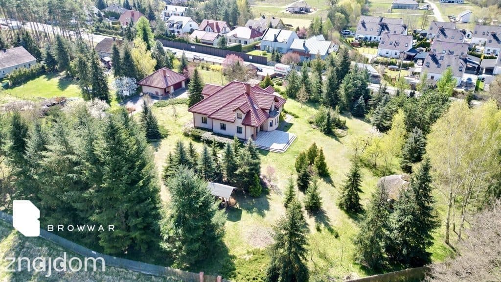 Wyjątkowa rezydencja w otulinie lasu, 7211 m² działki, Borówiec