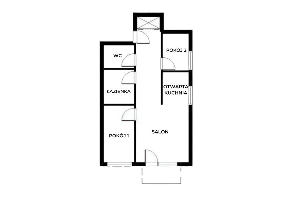 3 pokoje | 61 m² | balkon | garaż | Płaszów - zdjęcie 12