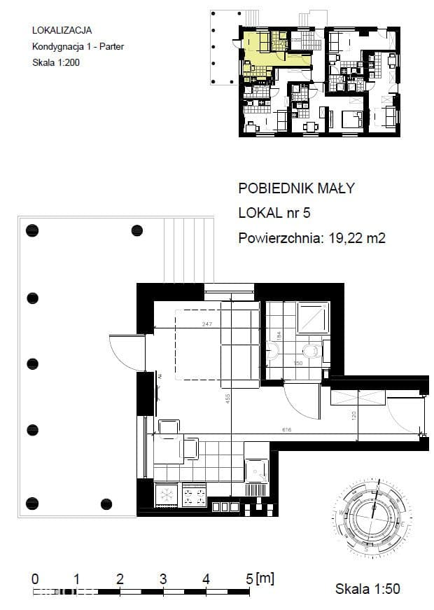 16 kompaktowych lokali – od 14,05 m² do 24,80 m² | Pobiednik Mały - zdjęcie 9